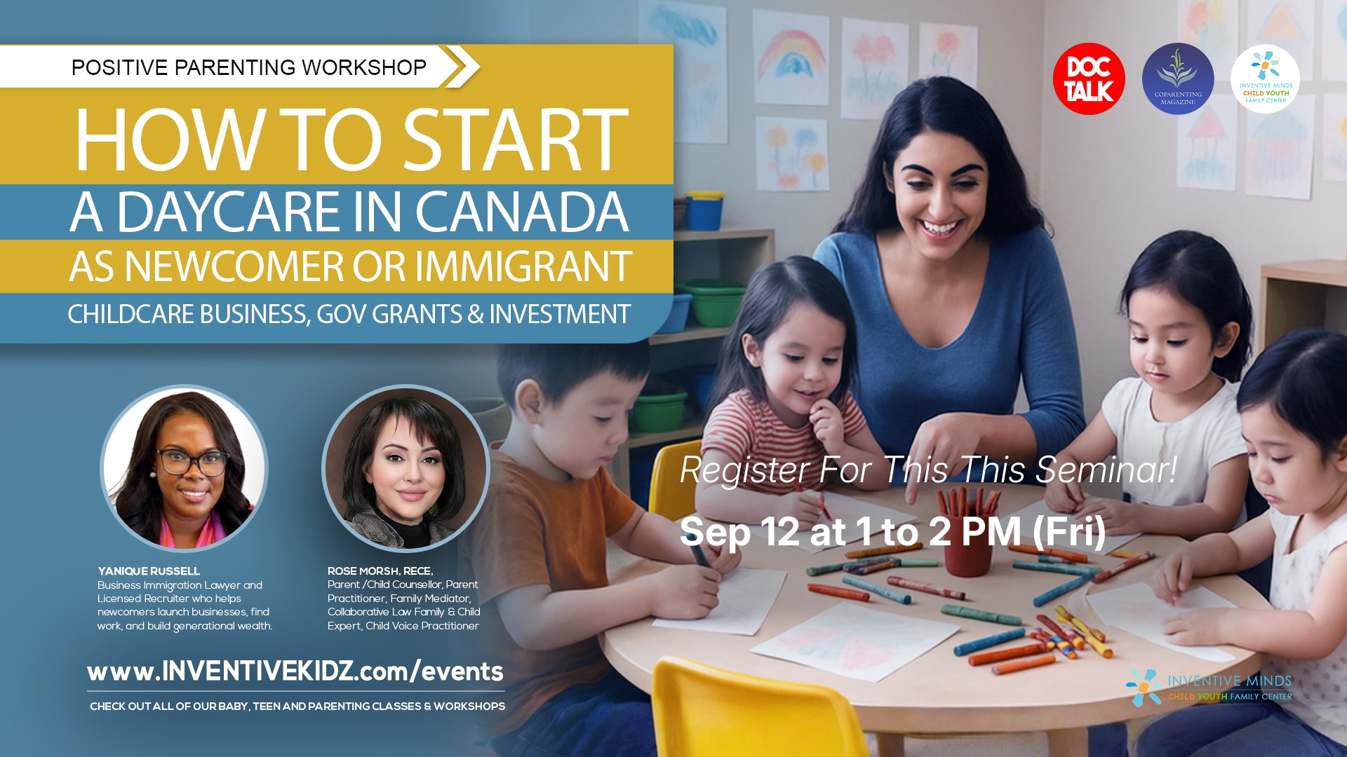How to Start Daycare in Canada as Newcomer or Immigrant: Childcare Business, Government Grants & Investment Opportunities (Sep) Watermarked Image